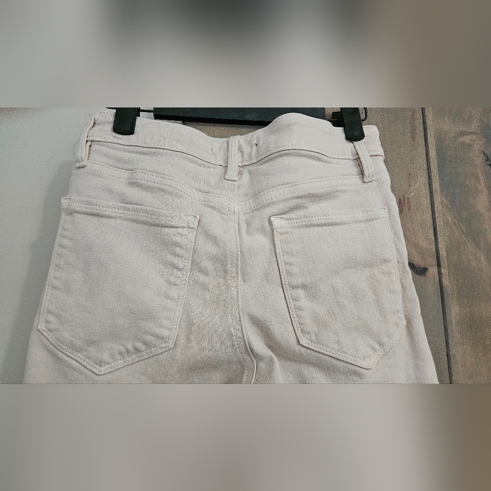 ATHLETA Flex Straight Ankle Jean In Bone. Size 4 - Picture 10 of 12